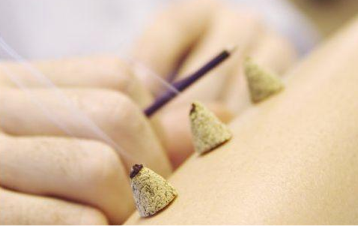 moxibution en reflexologie